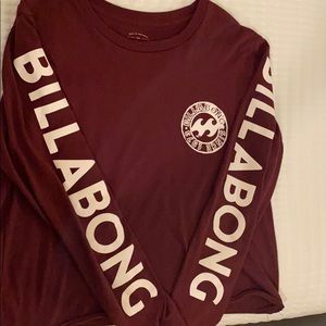 Billabong cropped long sleeve